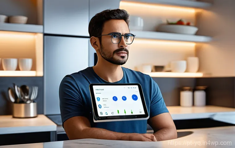 음성 인터페이스 설계를 위한 디자인 패턴 - **Prompt: Seamless Voice Interaction in a Modern Home**
    "A diverse adult, casually dressed in st...